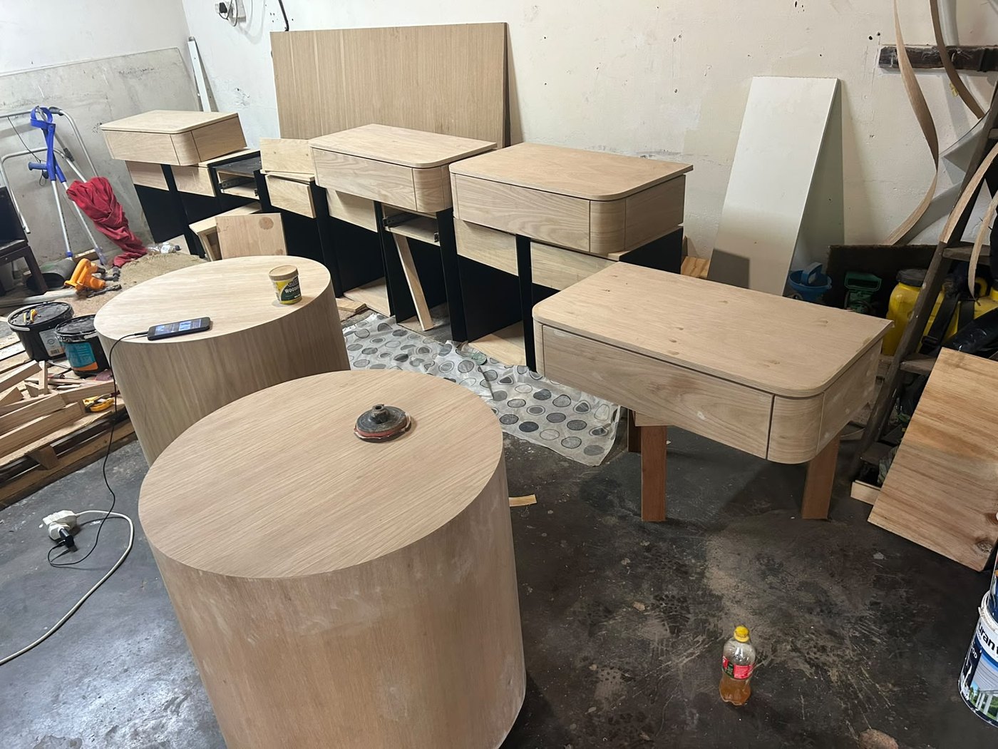 K.G Masters project photograph: custom furniture
