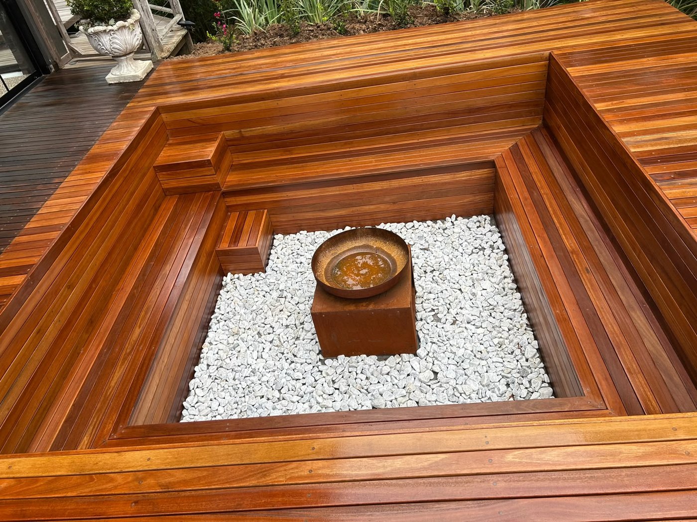 K.G Masters project photograph: decking & outdoor timber
