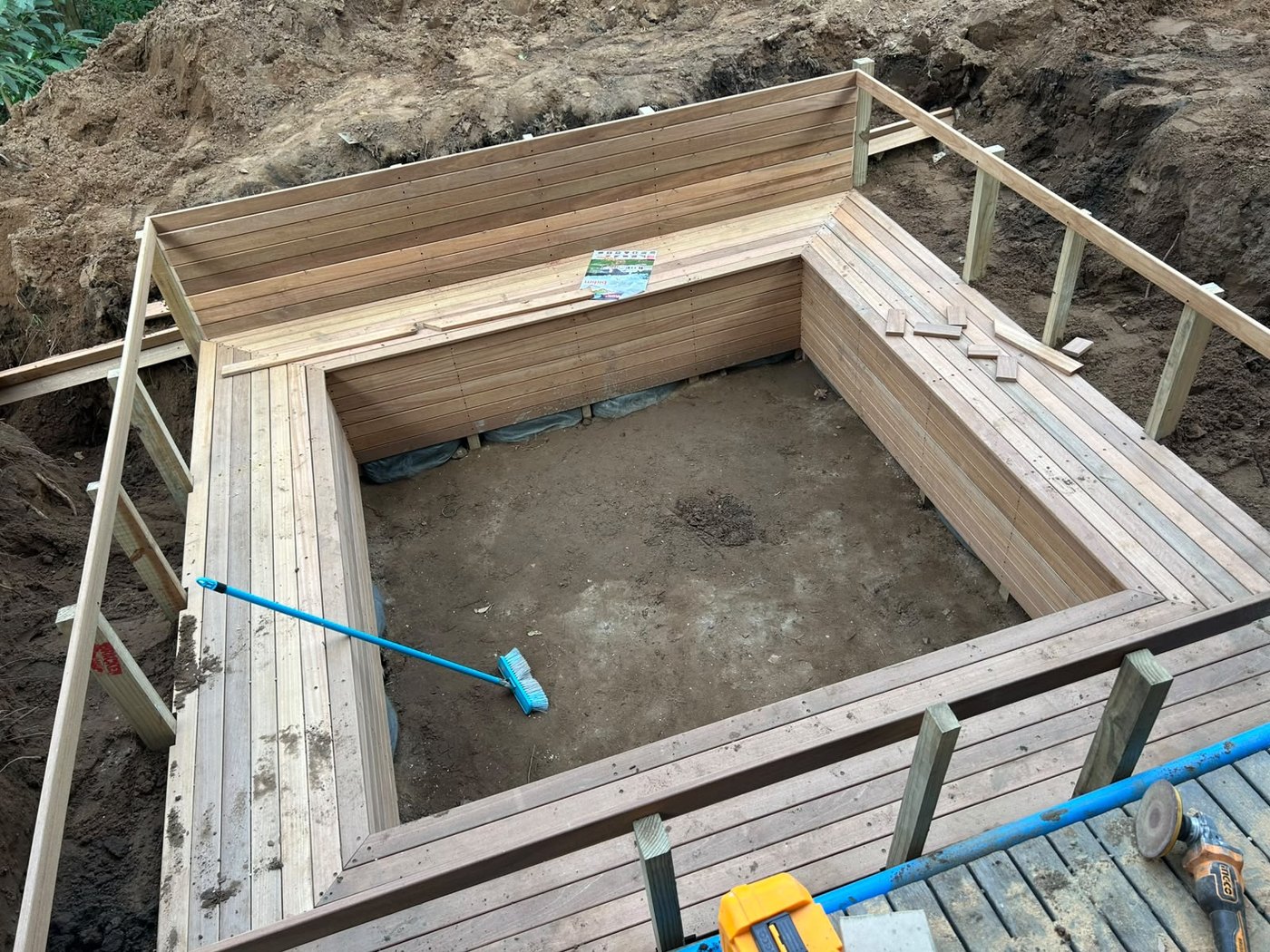 K.G Masters project photograph: decking & outdoor timber